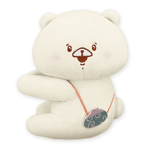 【がまぐち】ともだちはくま だきつきマルチホルダー