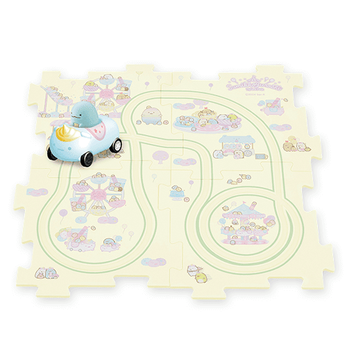 【とかげ】すみっコぐらし たぴおかパーク パズルカー