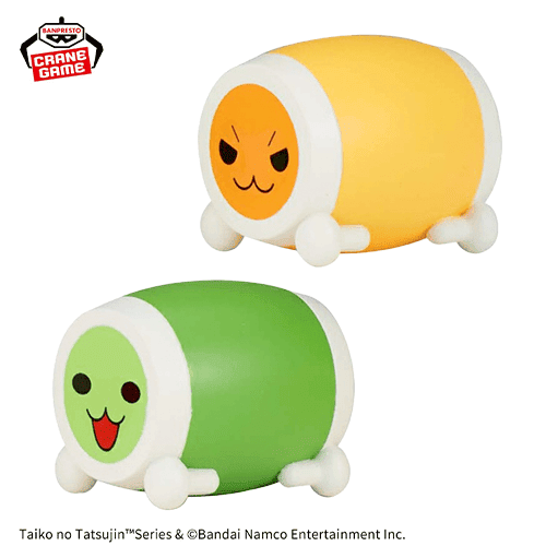 よもぎまる様 よもぎまる&カレクッタ＝ドンディー】太鼓の達人 ミニソフビフィギュア