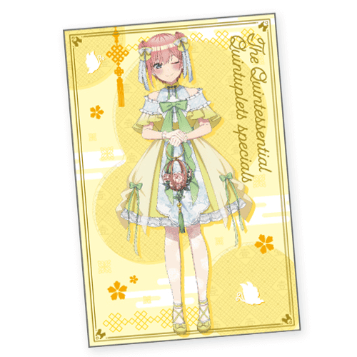 【一花】五等分の花嫁 大判タオルケット 中華ロリィタ