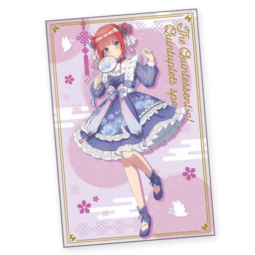 【単品配送不可】【二乃】五等分の花嫁 大判タオルケット 中華ロリィタ