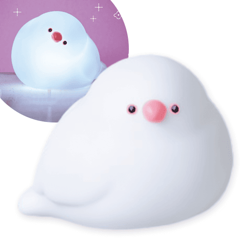 【単品配送不可】【おすまし】文鳥 ほんわりLight