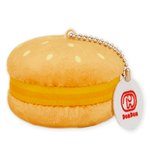 【たまごバーガー】ドムドムハンバーガー いろんなハンバーガー大集合！マスコットキーチェーン