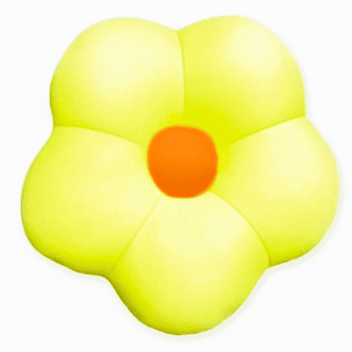 【グリーン】マイクロビーズフラワークッション