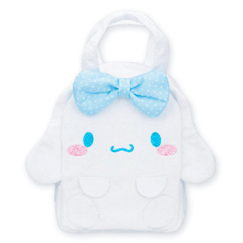 【シナモロール】サンリオキャラクターズ ビッグリボンふわふわバッグ