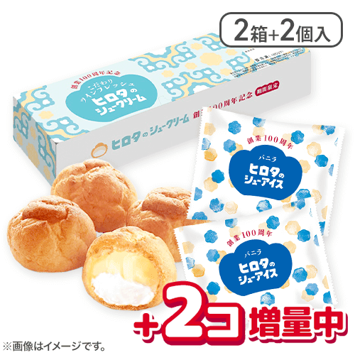 【100周年記念】【2箱+シューアイスバニラ2個】こだわりツインフレッシュ：直送