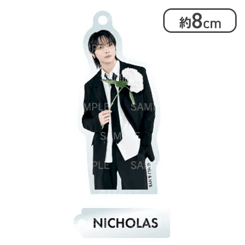 【NICHOLAS】&TEAM アクリルキーチェーン