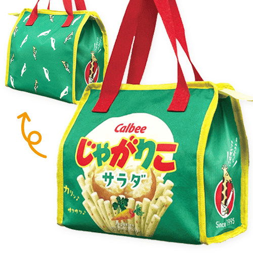 【じゃがりこ】お菓子柄スペシャルアソート　保温保冷ランチバッグ