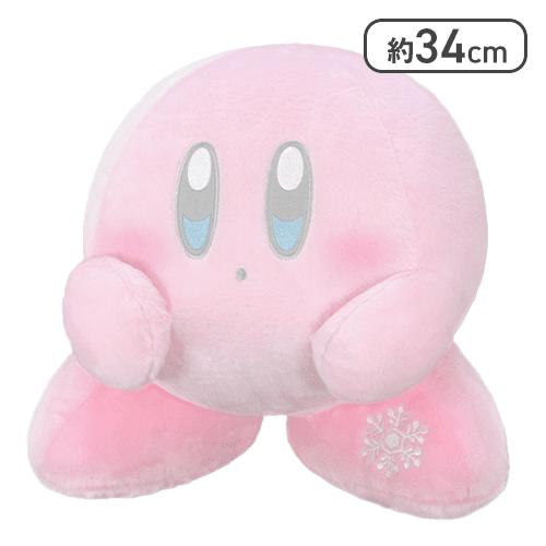 星のカービィ ほわほわ雪のBIGぬいぐるみ