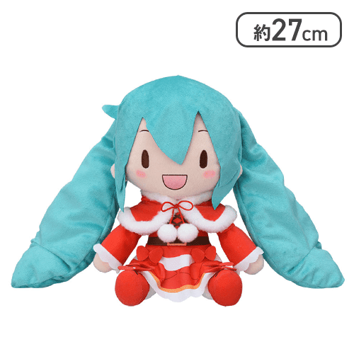 初音ミクシリーズ ふわぷち Lぬいぐるみ“初音ミク”クリスマス2024