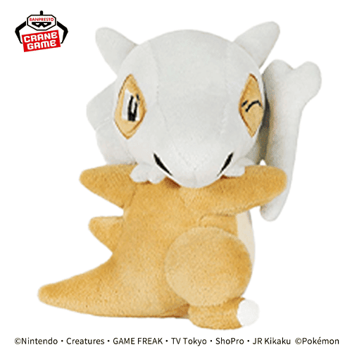 【カラカラ】ポケットモンスター ほぺぴた ぬいぐるみ-カラカラ・ヒノアラシ・ポッチャマ-