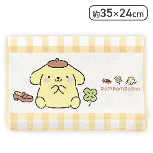 【ポムポムプリン】サンリオキャラクターズ ゆるっとシンプル低反発まくら