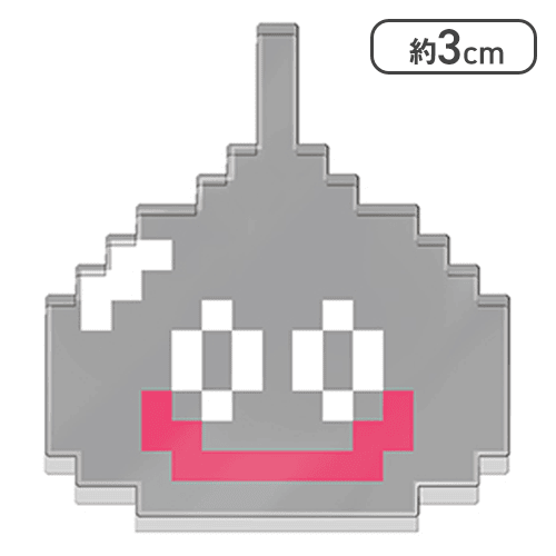 【単品配送不可】【メタルスライム】ドラゴンクエスト AM アクリルブロック ドットスライム