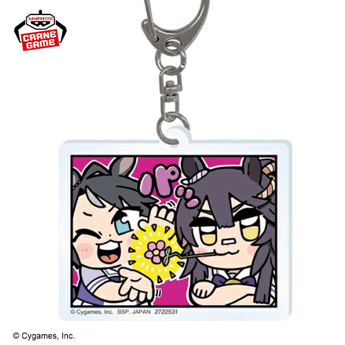 【フジキセキ＆ナリタブライアン】ウマ娘 プリティーダービー アクリルプレートキーホルダー-大川ぶくぶわーるど-