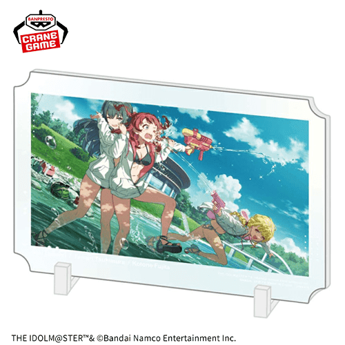 夏を満喫するわよ！】学園アイドルマスター ビジュアルアクリルボード