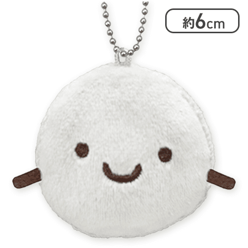 【ほこり】すみっコぐらし みにっコもちもちマカロンマスコットキーチェーン
