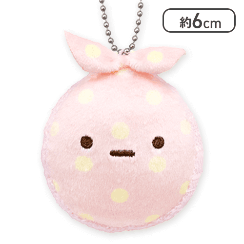 【ふろしき】すみっコぐらし みにっコもちもちマカロンマスコットキーチェーン