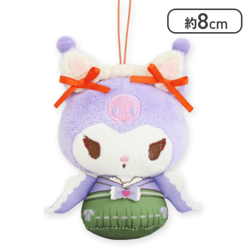 【クロミ】サンリオキャラクターズ もふ耳レトロロリヰタマスコット1