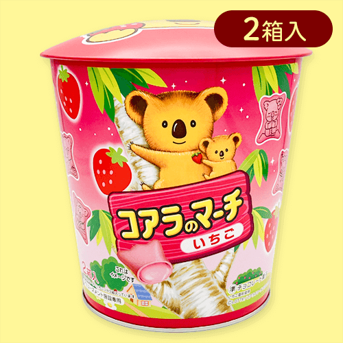 【いちご】コアラのマーチドーム缶※賞味期限:2025/06/30