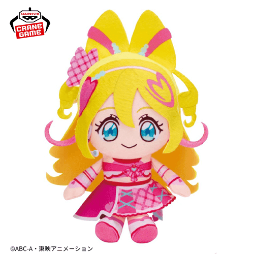 【キュアアイドル】キミとアイドルプリキュア♪ コロっとまんまる プリフェイスぬいぐるみvol.1