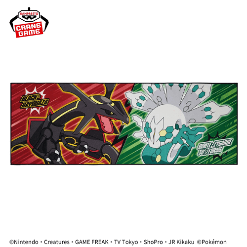 黒いレックウザ＆白いジガルデ】ポケットモンスター マイクロ