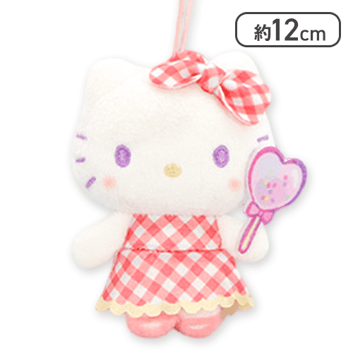 【ハローキティ】サンリオキャラクターズ いちご新聞651号コラボレーションマスコット1