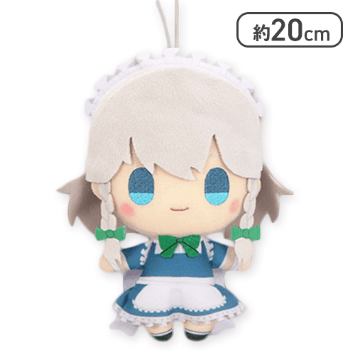 十六夜咲夜】東方Project ぬいぐるみ | オンラインクレーンゲーム