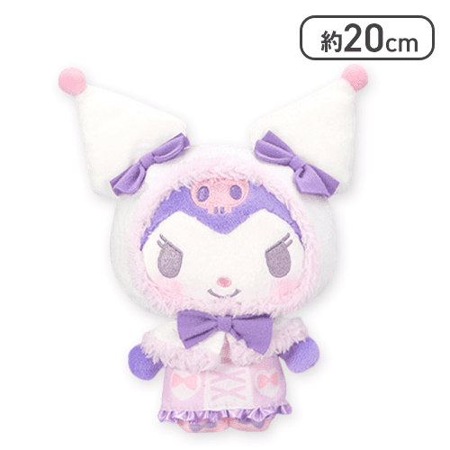 【クロミ(ホワイト)】クロミ ホワイトケープぬいぐるみ