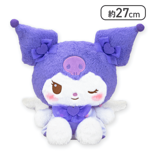 【クロミ】サンリオキャラクターズ ふんわりリボンエンジェルドールBIGタイプ1