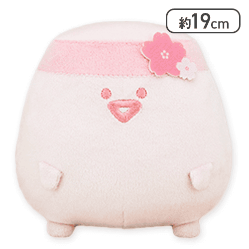 【プリンさん】お文具といっしょ さくらいろぬいぐるみ