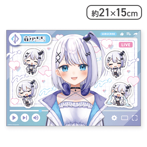 単品配送不可】【音ノ乃のの】ミリプロ ビジュアルボード | オンライン