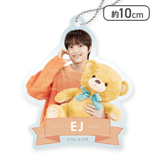 【EJ】&TEAM アクリルキーチェーン〜Colorful〜