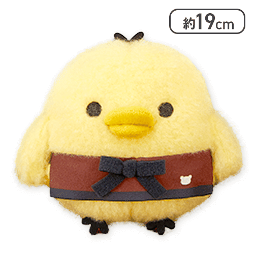 【キイロイトリ】リラックマ BASIC RILAKKUMA カフェエプロンぬいぐるみ