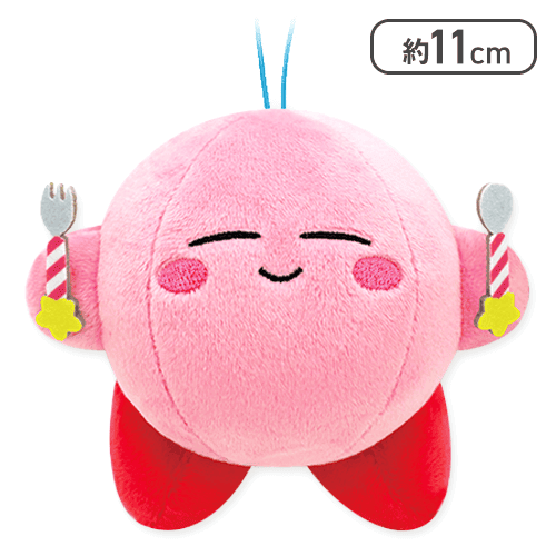 【カービィ(おなかいっぱい)】星のカービィおいしいおでかけminiぬいぐるみ