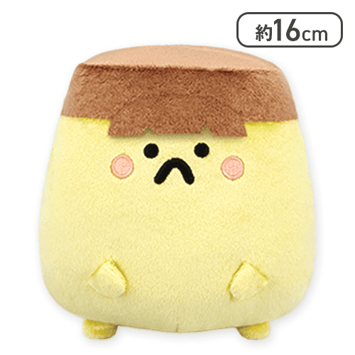 【プリンさん(切りすぎた)】お文具といっしょ いろいろな前髪ぬいぐるみ