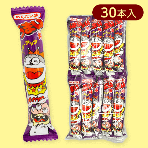 【30本入】うまい棒めんたい※賞味期限:2025/08/31