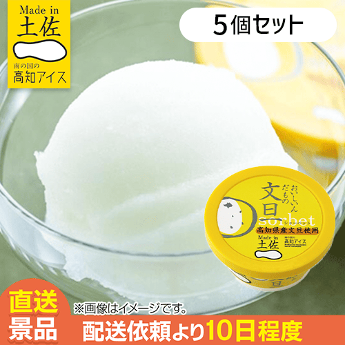 【5個入】文旦シャーベット：直送