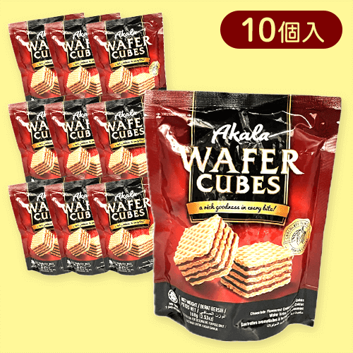 【10個入】Akaraウエハース キューブ チョコ※賞味期限:2026/05/19
