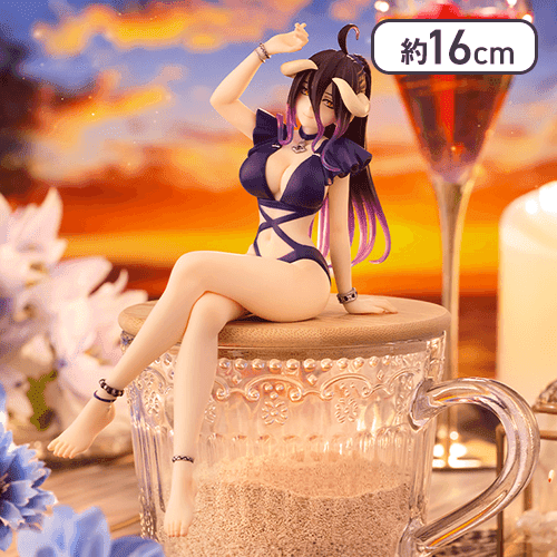 オーバーロード ぬーどるストッパーフィギュアーアルベド・水着 ダークパープルver.ー