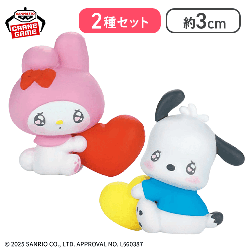 マイメロディ＆ポチャッコ】サンリオキャラクターズ ミニフィギュア