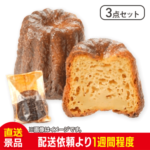 【3点セット】【アールグレイ】僕が彼女のためにつくったカヌレ：直送
