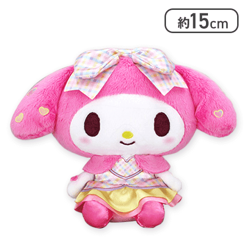 【マイメロディ】サンリオキャラクターズ いちご新聞640号コラボレーションぬいぐるみ2