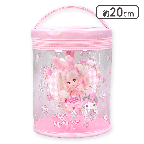 マイメロディ】LiccA×My Melody Kuromi おめかしクリアバニティポーチ