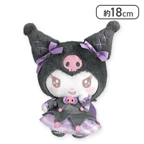 クロミ】LiccA×My Melody Kuromi おもちゃ箱入りBIGぬいぐるみ