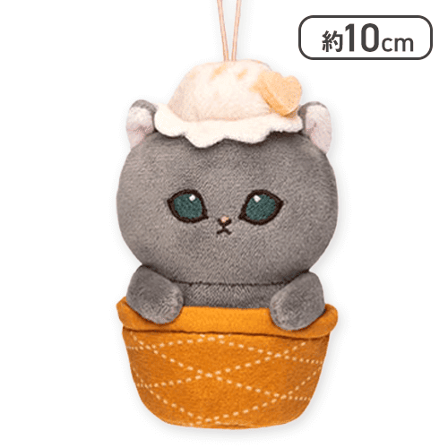 【キャラメル】mofusand アイスにゃんマスコット
