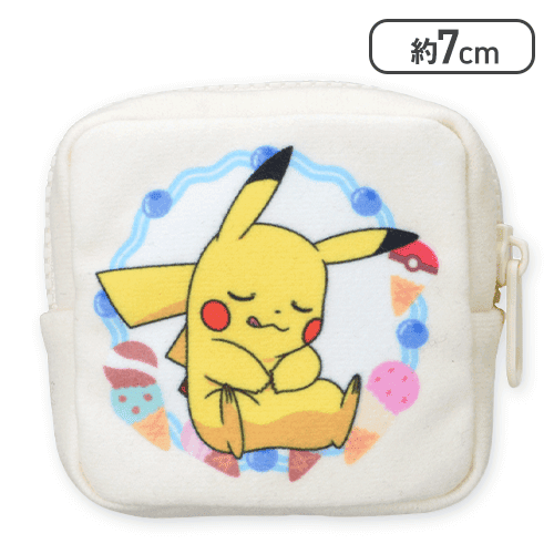 【ピカチュウ】ポケットモンスター スクエアプチポーチ
