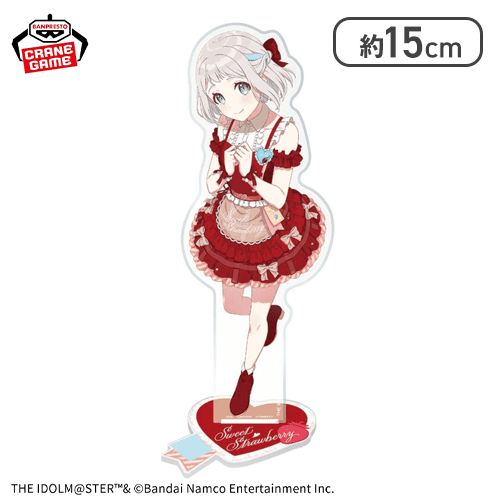 【葛城リーリヤ】学園アイドルマスター スタンド付きビッグアクリルプレート〜スウィートストロベリー〜vol.1