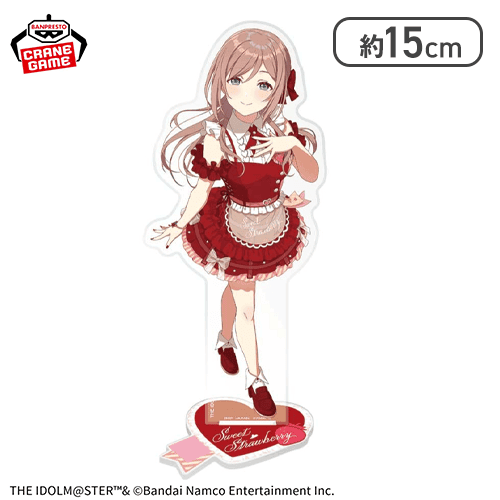 【姫崎莉波】学園アイドルマスター スタンド付きビッグアクリルプレート〜スウィートストロベリー〜vol.2