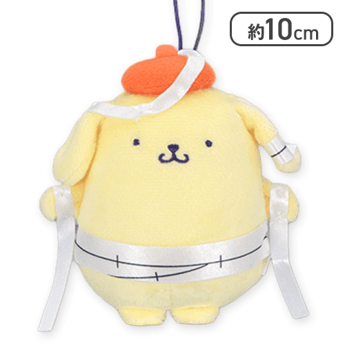 【ポムポムプリン】サンリオキャラクターズ いちご新聞620号コラボレーションマスコット1