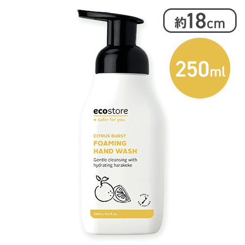 ecostore フォーミングハンドウォッシュポンプ<シトラスバースト> 250mL